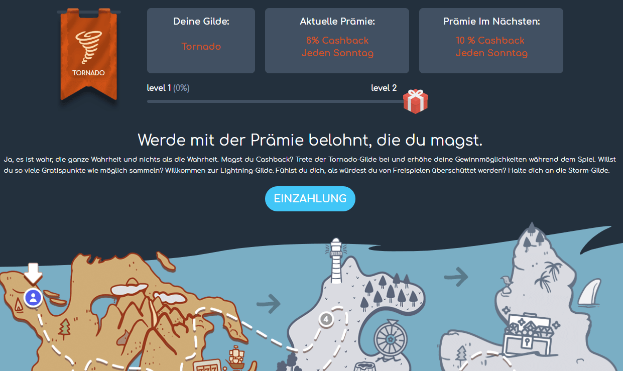 WildTornado Casino VIP Programm